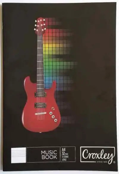 Croxley Music Book, 32 page, 12 Stave