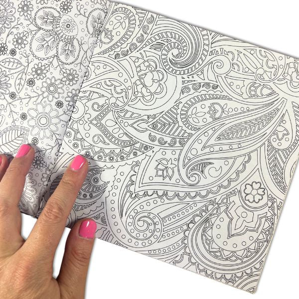 Zen Mandalas Colouring Book by Scribble and Scratch