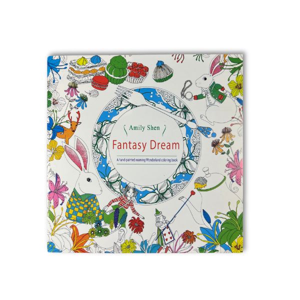 Fantasy Colouring Book by Scribble and Scratch