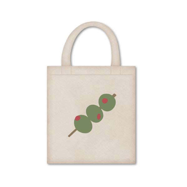 Beaded Embroidery DIY Kit- Cute Olives on a stick