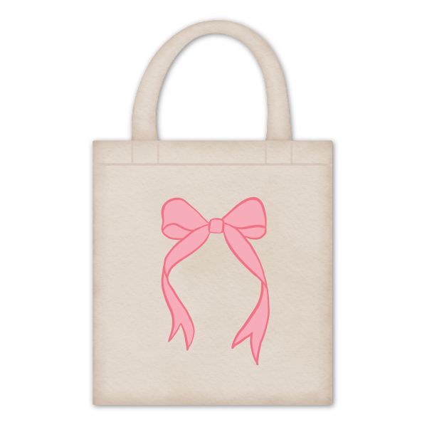Beaded Embroidery DIY Kit- Cute Pink Bow
