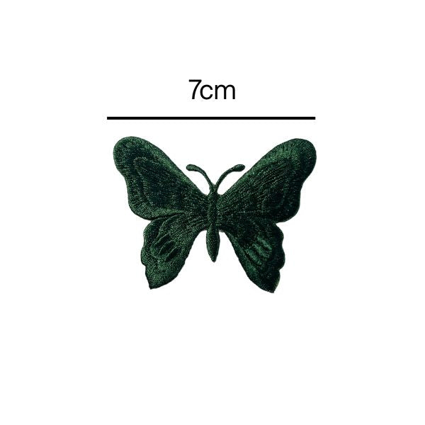 Embroidered Butterfly Iron On Patches_ScribbleandScratch