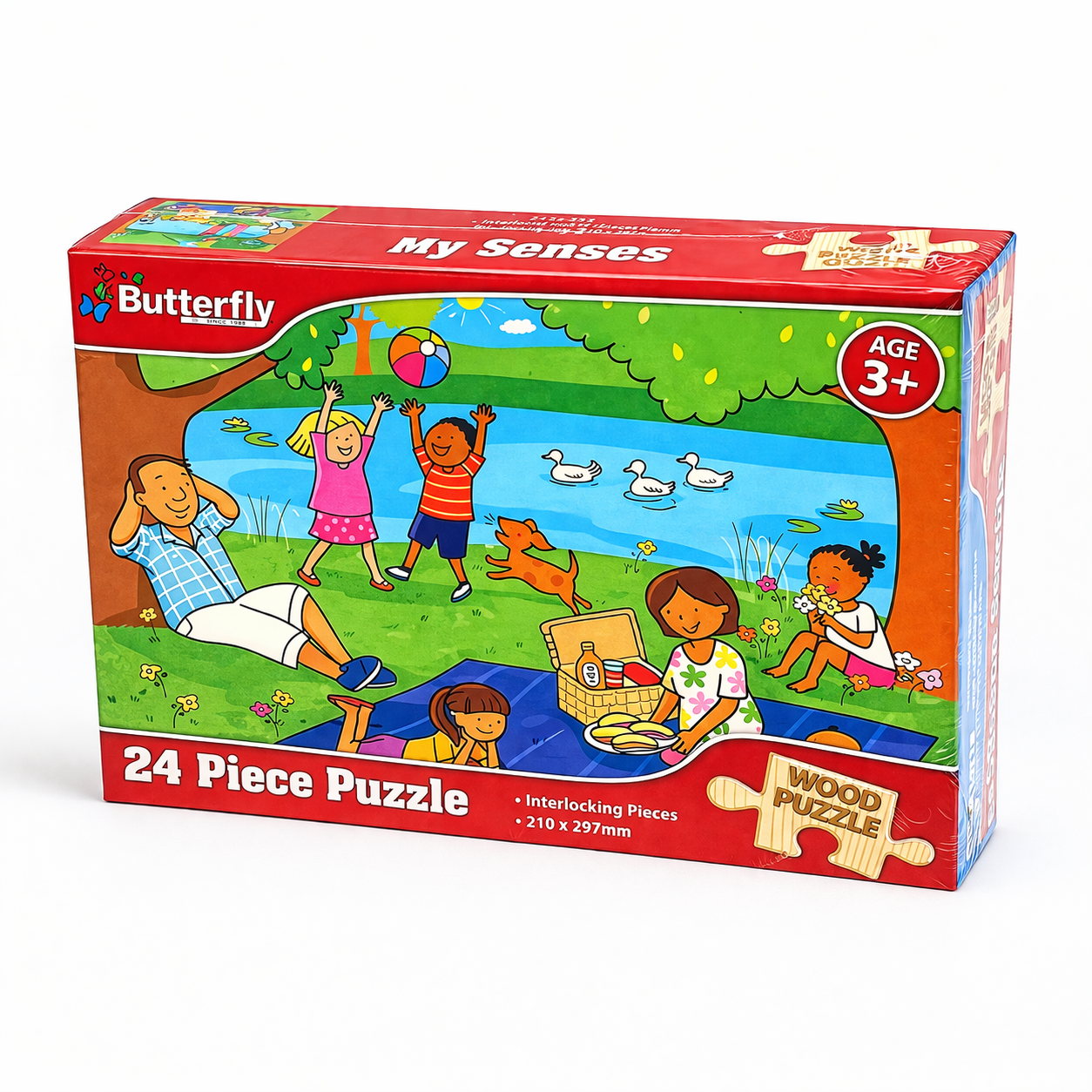 Treeline 24 Piece Wooden Puzzle
