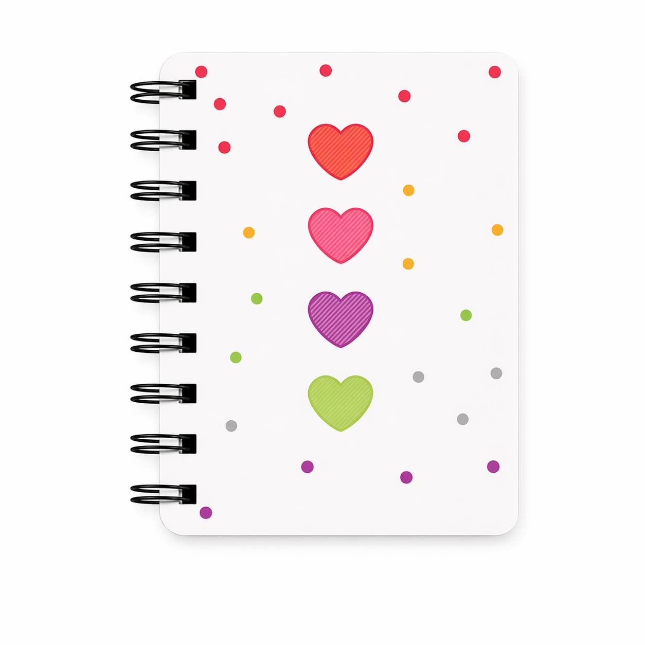 Cute Spiral Notebook - 10.5cm x 8cm