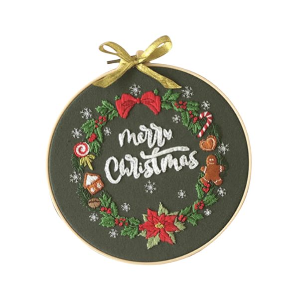 Christmas Embroidery Craft Kit