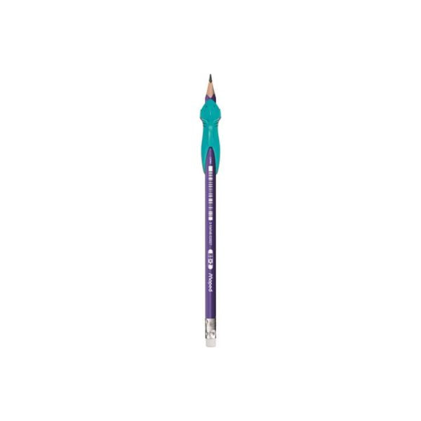 MAPED Kidy Learn Graphite HB Pencils with Eraser + GRIP 22's Tub