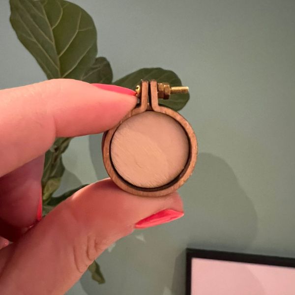 Mini Embroidery Hoop- 25mm