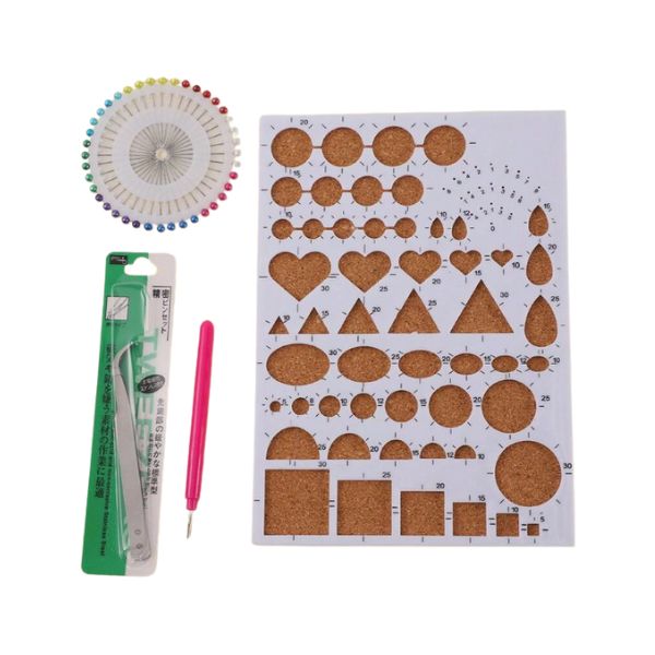 Paper Quilling Guide and Template