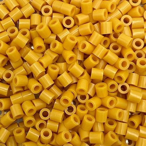 5mm iron on beads (Hama, Perler or Iron on Beads), 500 pieces, assorted colours- Yellows and oranges