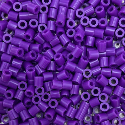 5mm iron on beads (Hama, Perler or Iron on Beads), 500 pieces - pinks and purples