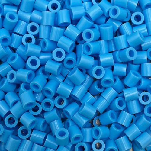 5mm iron on beads (Hama, Perler or Iron on Beads), 500 pieces - blue and green