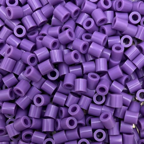 5mm iron on beads (Hama, Perler or Iron on Beads), 500 pieces - pinks and purples