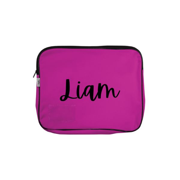 Personalised A4 Canvas Book Bag- Assorted colours