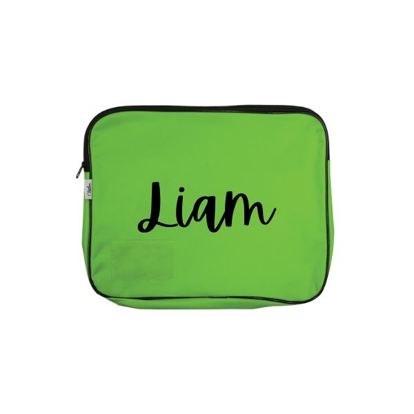 Personalised A4 Canvas Book Bag- Assorted colours