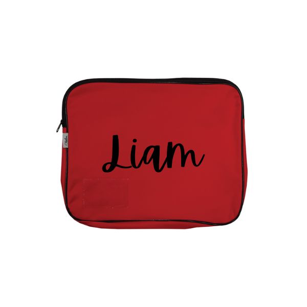 Personalised A4 Canvas Book Bag- Assorted colours