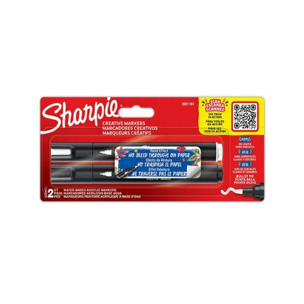 Sharpie Acrylic Creative Markers, set of 2