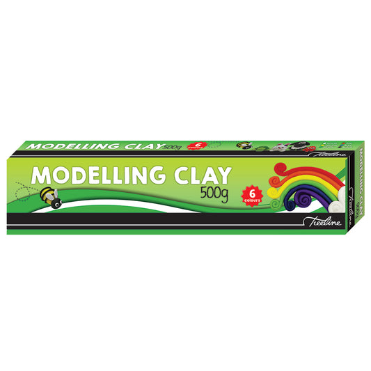 Treeline Modelling Clay, 500, 6 colours