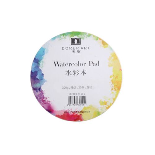 Watercolour Round Pads