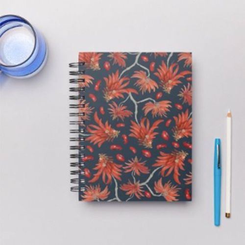 African Coral Tree Notebook, A5 - Scribble and Scratch
