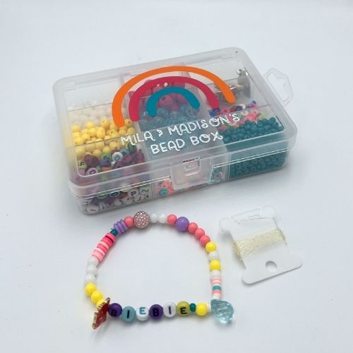 Personalised Bead Box - Scribble and Scratch