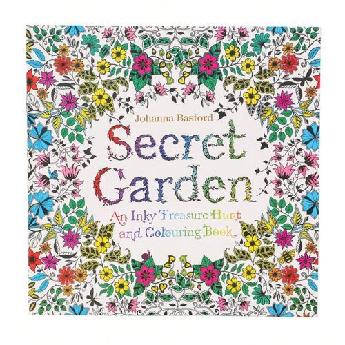 Secret Garden Adult Colouring-in Book - Scribble and Scratch