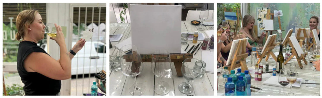 Waffles, Wine and Watercolour: A Fun Wine Experience