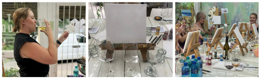 Waffles, Wine and Watercolour: A Fun Wine Experience