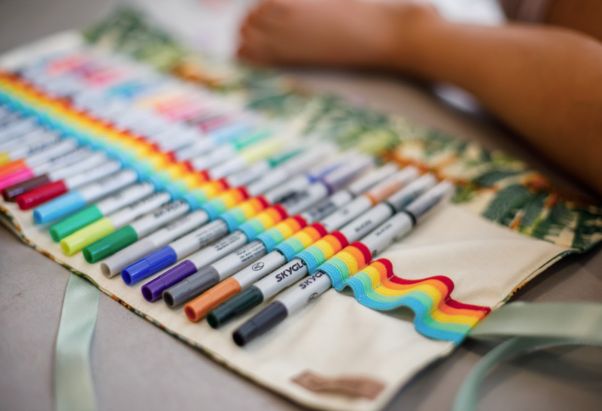 Colouring pencils