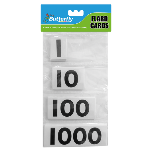 Butterfly Flard Cards- Number Builders