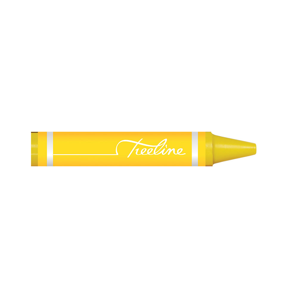 Treeline Regular Wax Crayons - 24 piece set