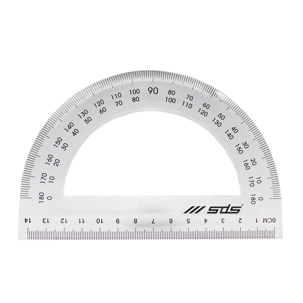 15cm Protractor – 180° and 360°