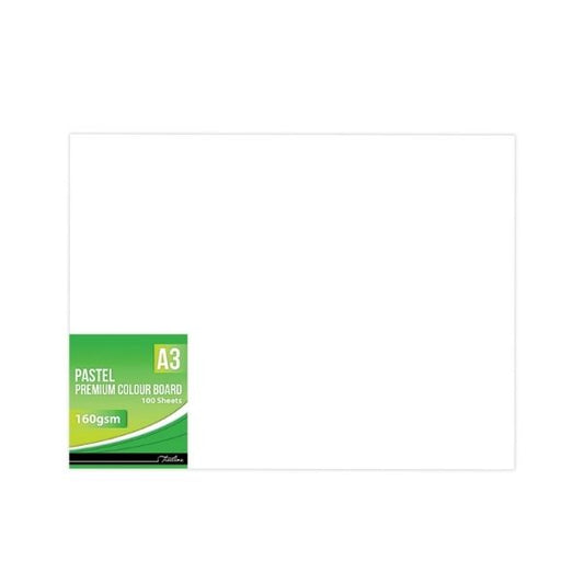 A3 White Project Board, 160gsm, 100 sheets