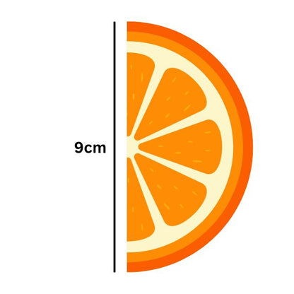 Beaded Embroidery DIY Kit- Orange Slice