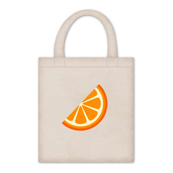 Beaded Embroidery DIY Kit- Orange Slice