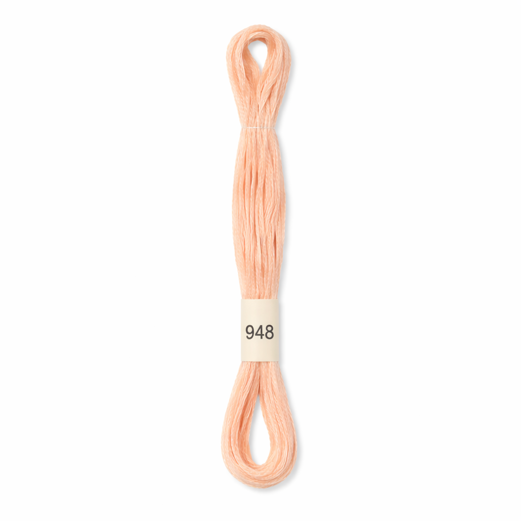 Hand Embroidery Thread - Whites