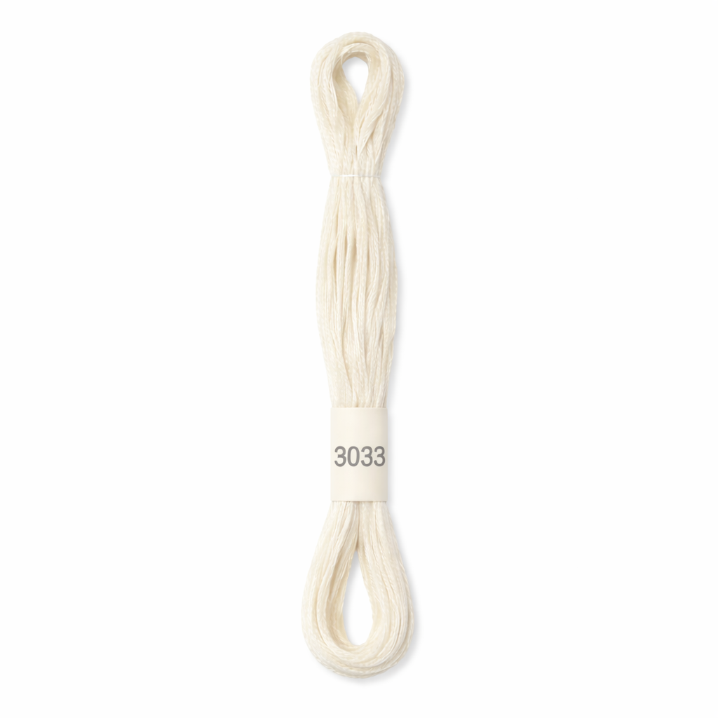 Hand Embroidery Thread - Whites
