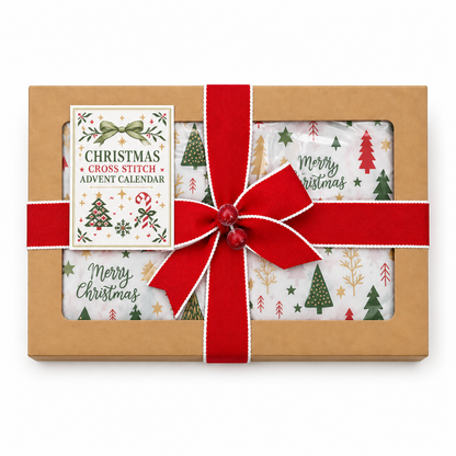Christmas Cross Stitch Advent Calendar Kit