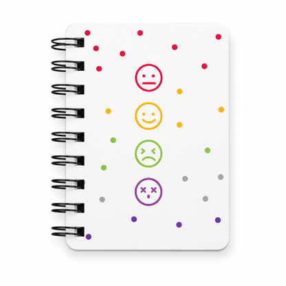 Cute Spiral Notebook - 10.5cm x 8cm