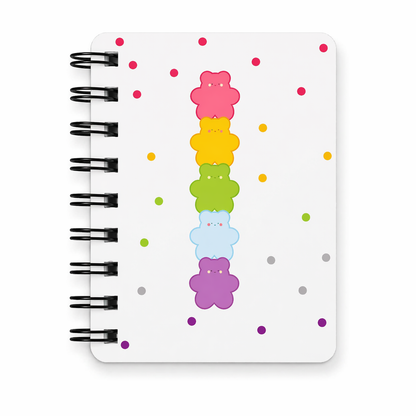 Cute Spiral Notebook - 10.5cm x 8cm