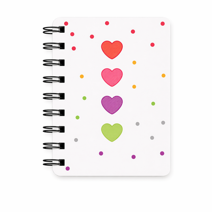Cute Spiral Notebook - 10.5cm x 8cm
