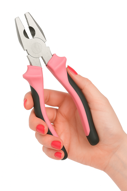 Mini Pink Toolbox, 16 piece set