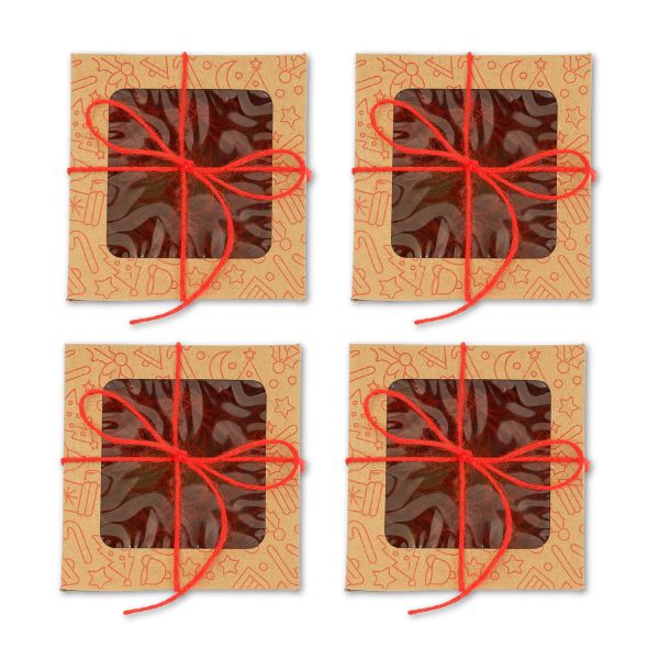 Set of 4 Christmas Table Gift - Vacation in a bag Joke