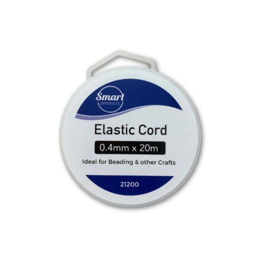 Stretchy Clear Beading Wire- 0.4mm x 20m