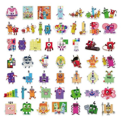 Numberblocks stickers- Set of 50