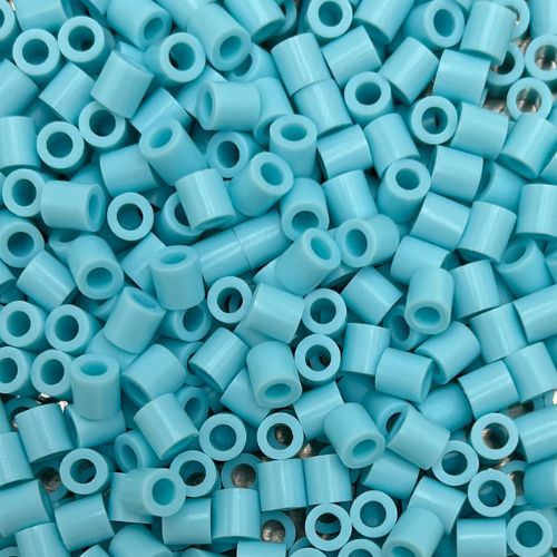 Blue & Green Iron on Beads Hama Perler Fuse beads Scribble and