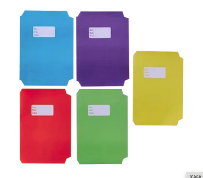 Butterfly A4 precut book covers, set of 10