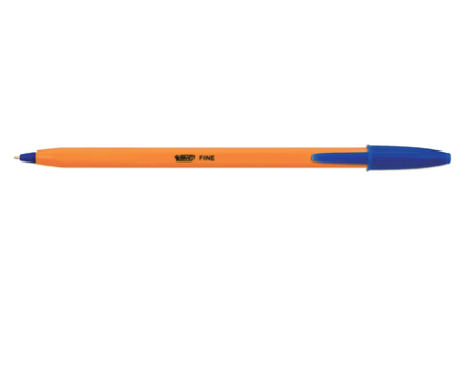 BIC Orange Fine Pen- Assorted Colours