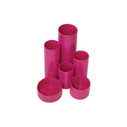 Treeline Desktop Organiser, 6 cylinder