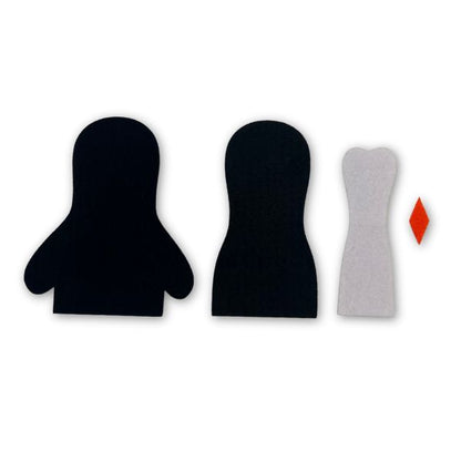 Sew Your Own Penguin Finger Puppet
