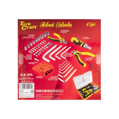 Tork Craft Tools Christmas Advent Calendar- 43 Piece